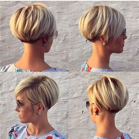 Stacked pixie bob - #39: Stacked Pixie Bob Style. A stacked pixie bob style is perfect for women who want to change up their usual bob or pixie. This style keeps the face-framing of a chin-length bob intact while chopping …